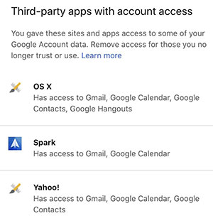 gmail access